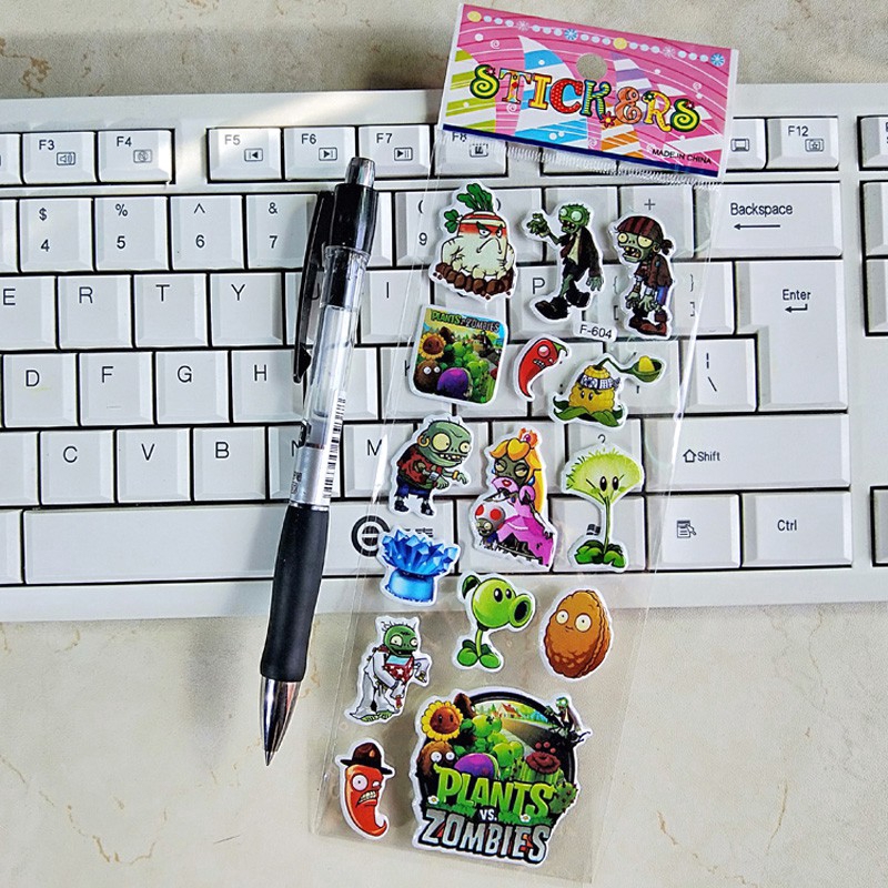 Set Sticker Dán Trang Trí Hình Game Plant Vs Zoombies | BigBuy360 - bigbuy360.vn
