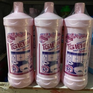 Nguyên thùng ( 1 thùng 12 chai ) Nước tẩy bồn cầu Okay Pink 960ml-Thái lan