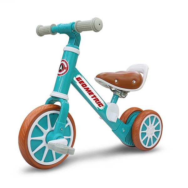 Xe Motion Chòi Chân 3 Bánh Tự Cân Bằng Kết Hợp Xe Đạp Có Yên Da Cho Bé , Chất Liệu Nhựa Cao Cấp An Toàn Cho Trẻ .