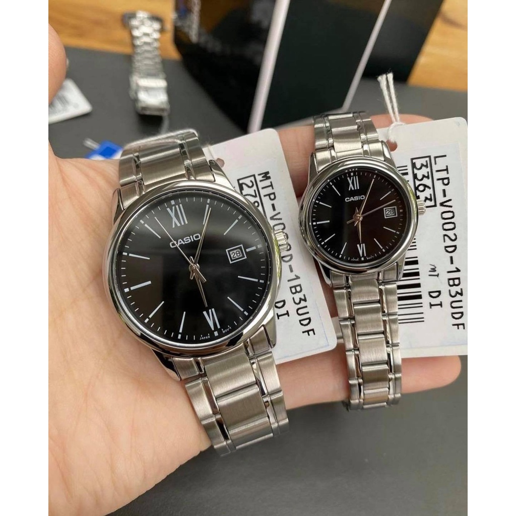 Đồng hồ nam dây kim loại Casio Anh Khuê MTP-V002D-1B3UDF