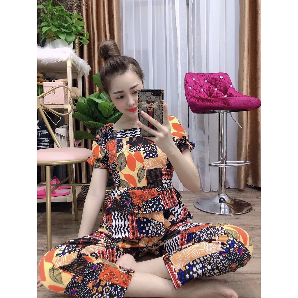 [KÈM VIDEO THẬT] [Freesize 40-60kg]✨Đồ bộ lụa mặc nhà 🌹đồ bộ nữ quần dài mặc nhà đẹp | BigBuy360 - bigbuy360.vn