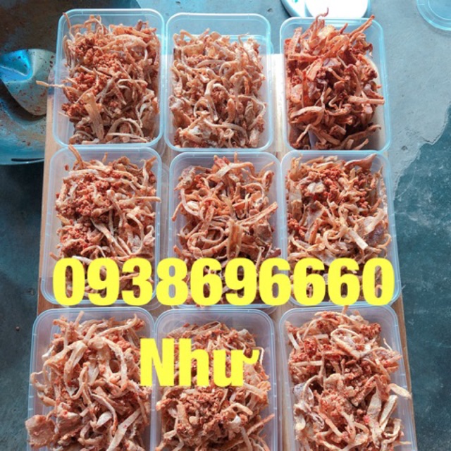 Khô Mực Rang Muối Nhà Làm Quỳnh Như