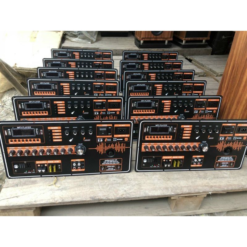 Board Mạch Loa Kéo Nguồn Xuyến 5 Tấc Đánh 2 Bass 40 Mạnh Mẽ Echo Reverb DSP Cao Cấp Hát Hay Nhất