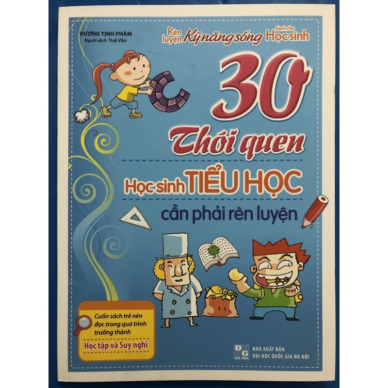 Sách - 30 Thói Quen Học Sinh Tiểu Học Cần Phải Rèn Luyện