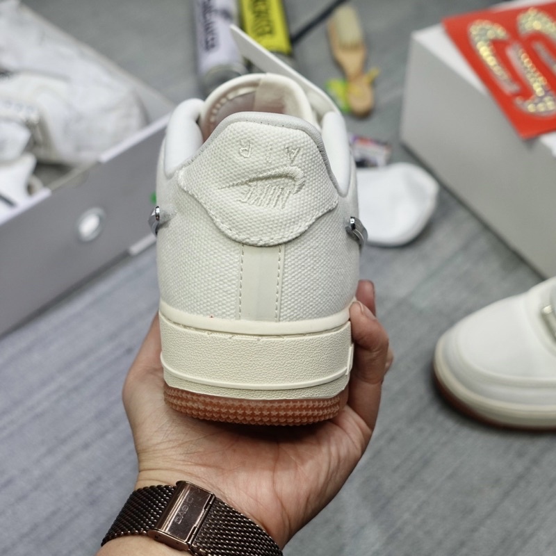Giày sneaker Air for one Travis Scott white / af1 low Chuẩn 1:1 Vnstoresneaker