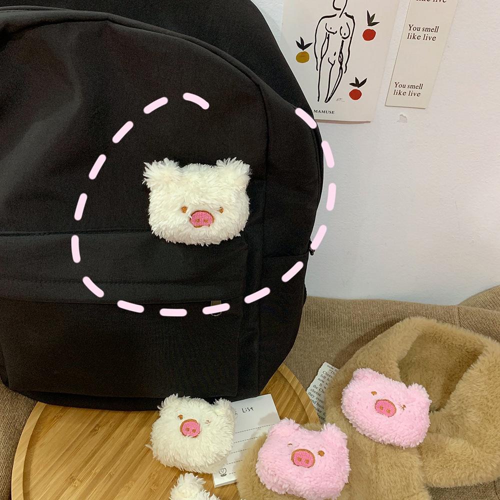 Ghim Cài Áo Hình Chú Heo Nhồi Bông Dễ Thương