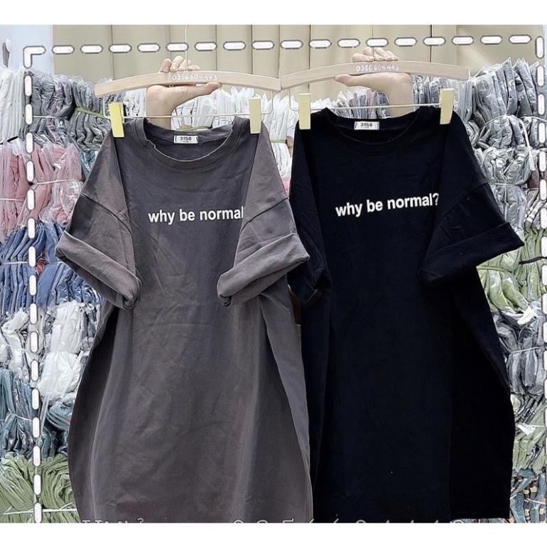 [Rẻ Vô Địch] Áo Thun 3158 Form Rộng Nam Nữ Chất Cotton Khô Why