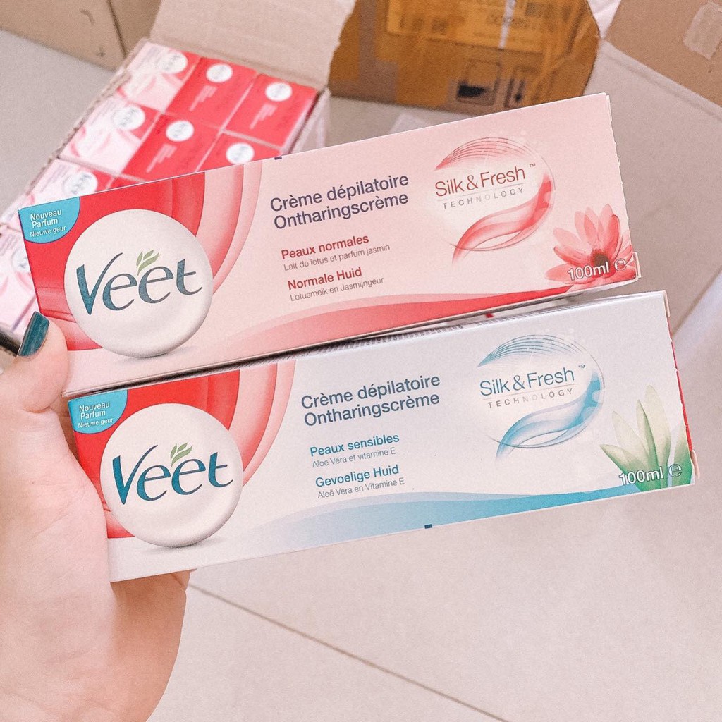 Kem Tẩy Lông Veet 100ML Pháp - KEM TẨY LÔNG TOÀN THÂN - mrtrieu1102