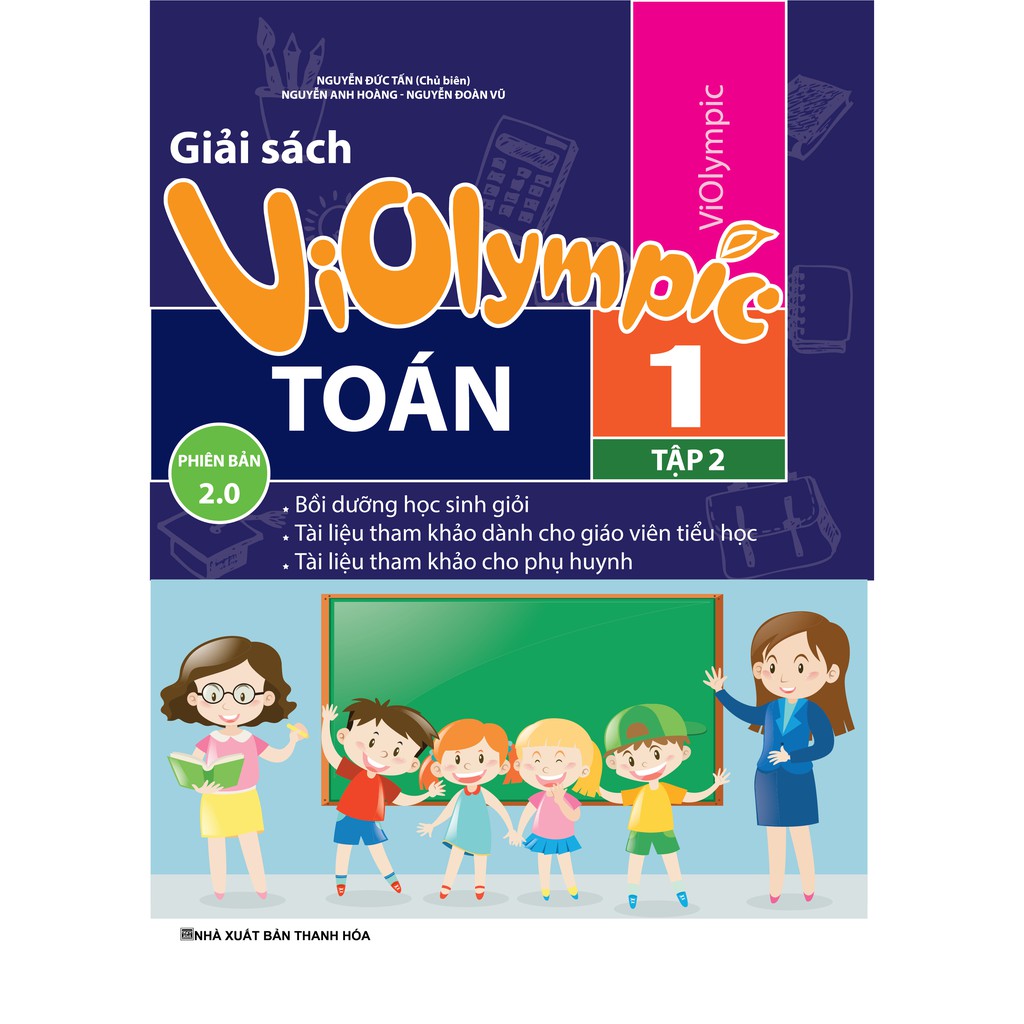 Sách - Giải Sách Violympic Toán 1 Tập 2 Phiên Bản 2.0
