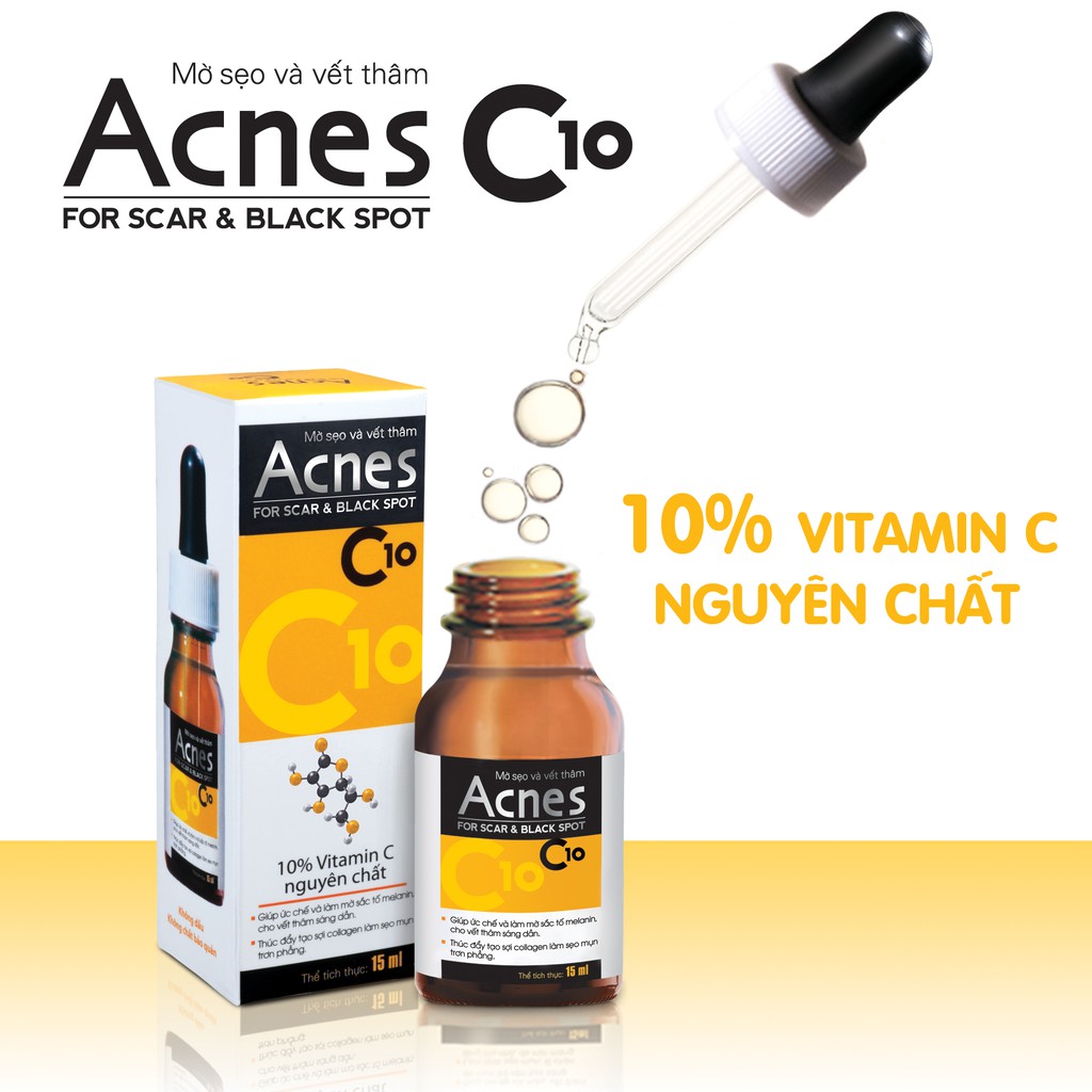 (DATE XA) Acnes C10 - dung dịch làm mờ sẹo và vết thâm | BigBuy360 - bigbuy360.vn