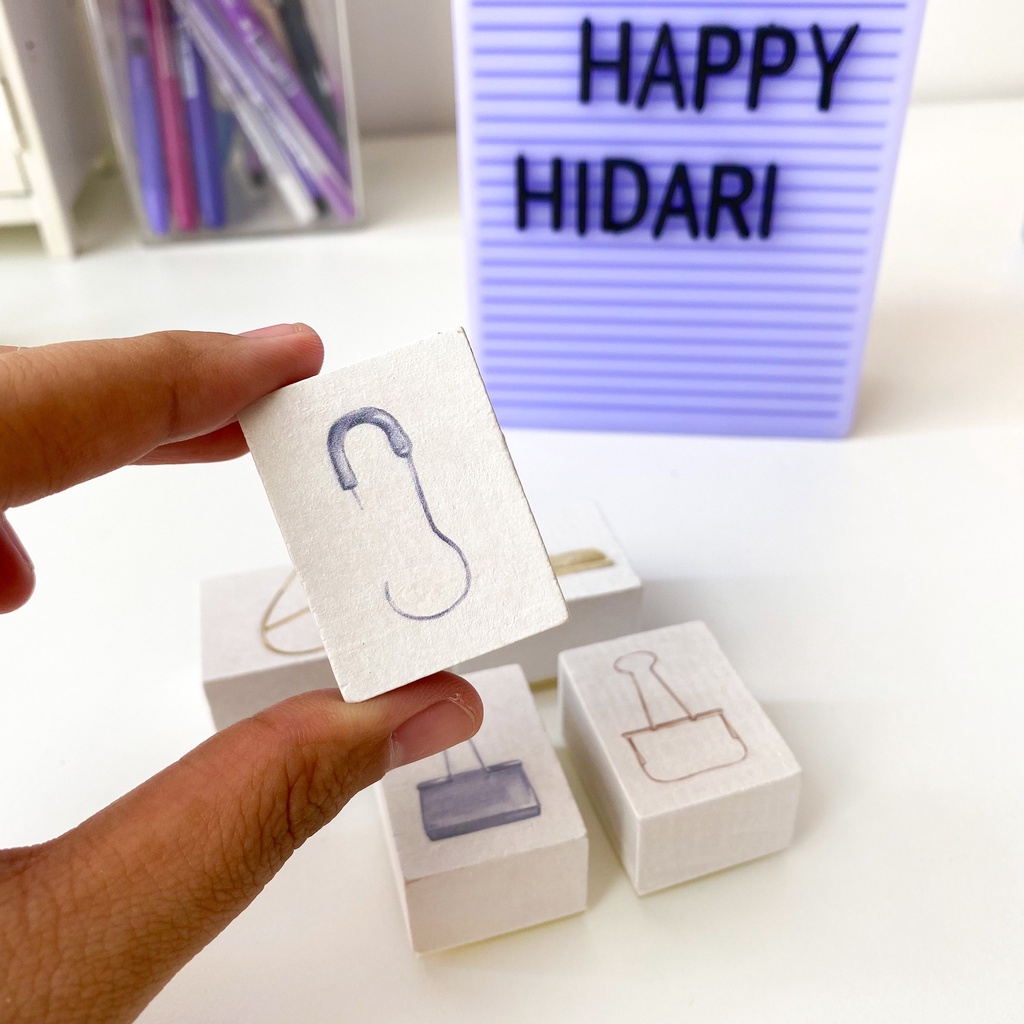 Con Dấu Foam - Con Dấu Trang Trí Sổ - Hidari