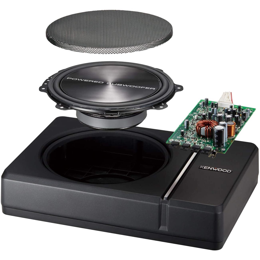 Loa Siêu Trầm KENWOOD KSC-PSW8  - Loa Sub Gầm Ghế Công Suất 250W Cực Khoẻ Dùng Cho Ô Tô Xe Hơi