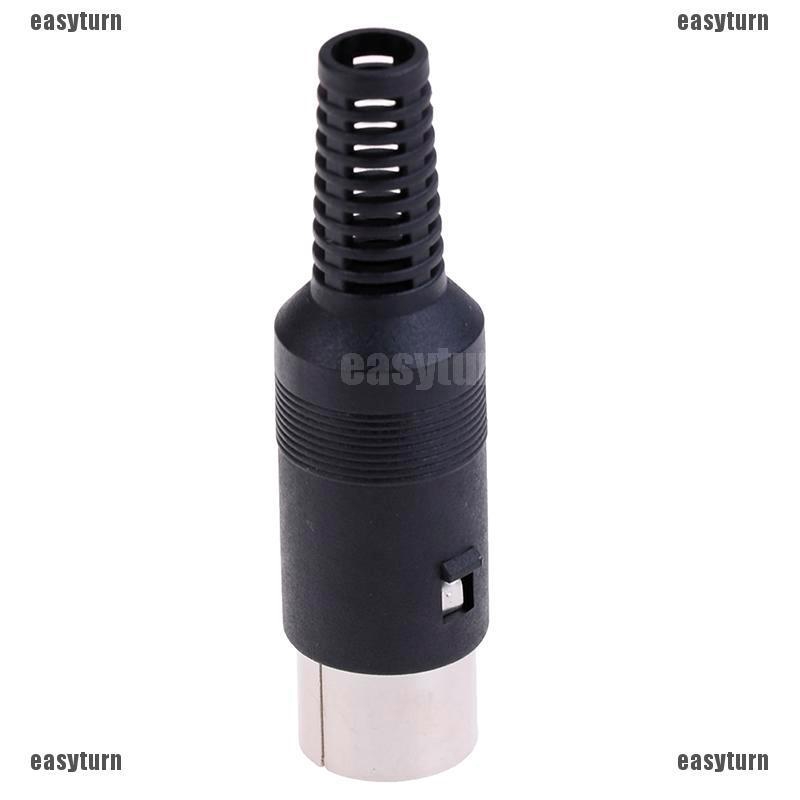 🌸ĐẦY ĐỦ 🌸Din plug 13 pin male inline audio adapter connector for atari st kenwood icom