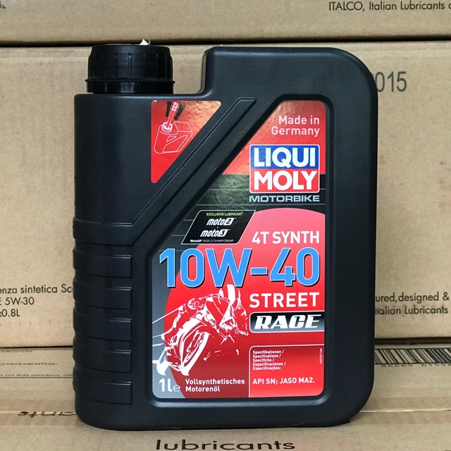 Nhớt Tổng hợp LiquiMoly Street Race 10w40