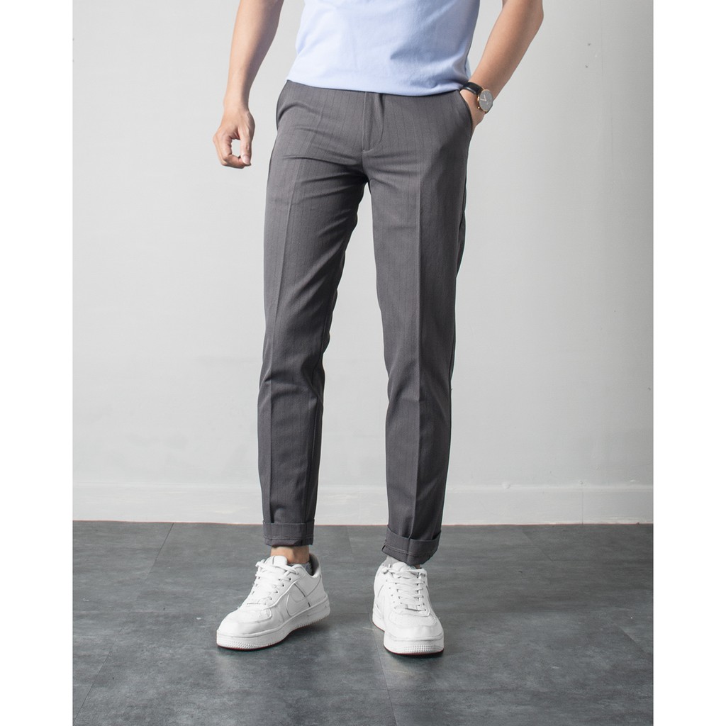 Quần tây nam zr, form slimfit GIẢM THÊM 10K khi folow nigo