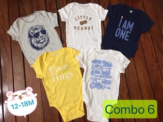 COMBO(5-6 bộ) BODY CỘC OLD NAVY LẺ SIZE