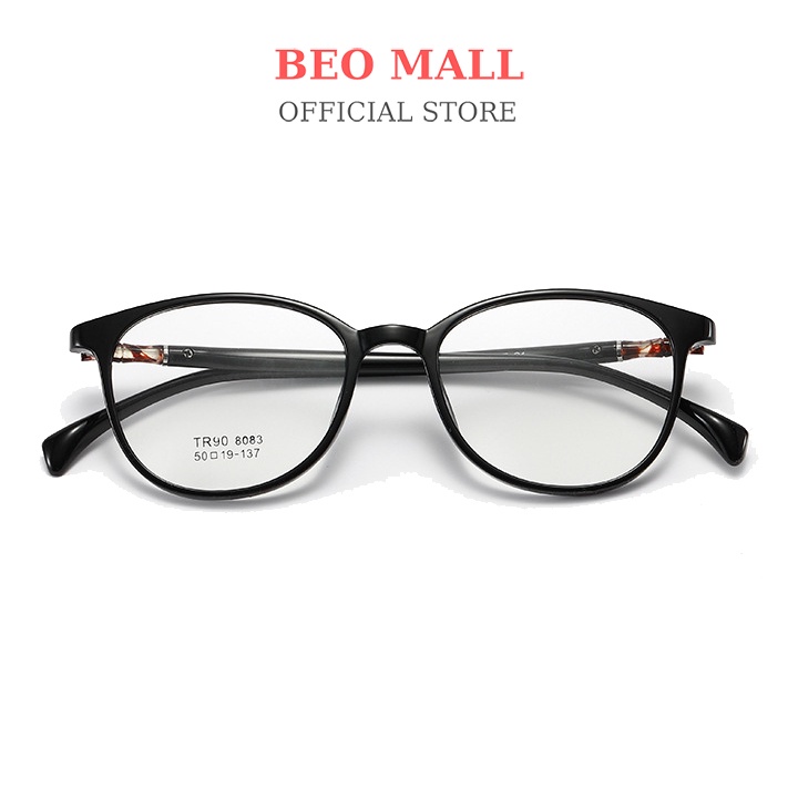 Gọng kính cận nữ BEOMALL thiết kế trẻ trung siêu sang trọng thanh mảnh và thời trang cá tính nhất 8083