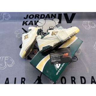 Giày sneaker nb 550 new balance aimé leon dore x 550 'green yellow' bb550a2
