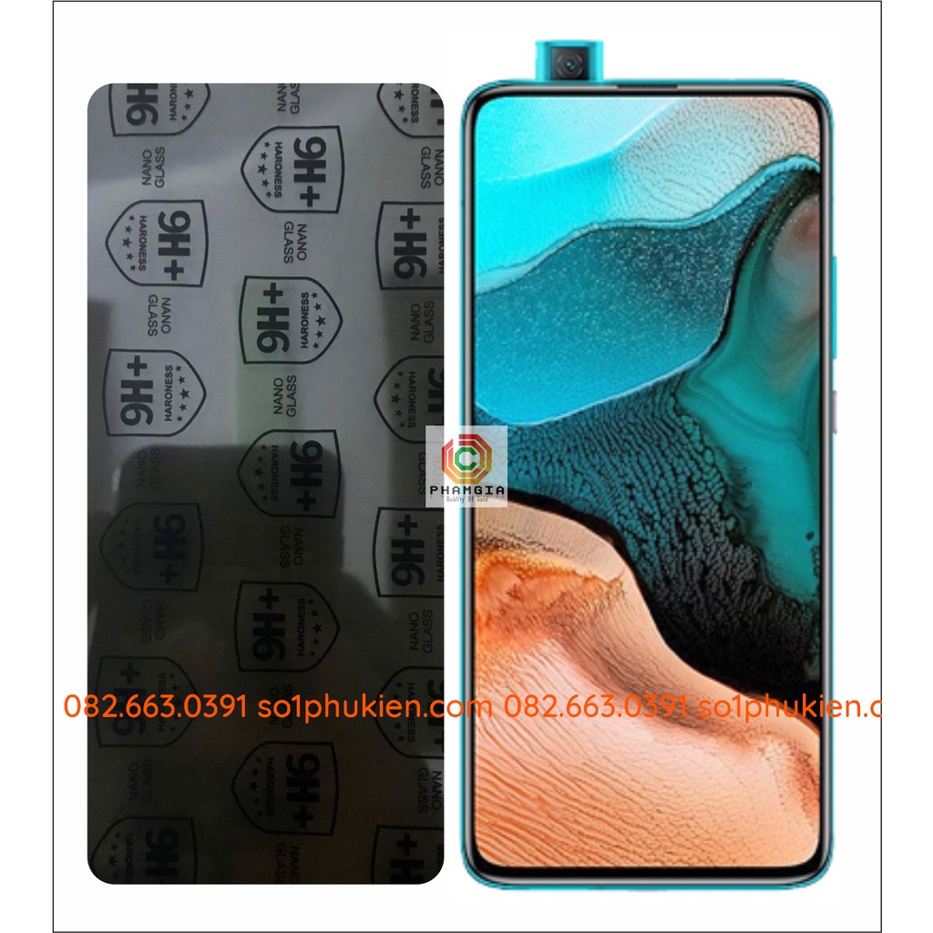 Dán cường lực chống nhìn trộm Xiaomi Redmi K20 / K20 pro / K30 / K30 5g / K30 pro dẻo nano