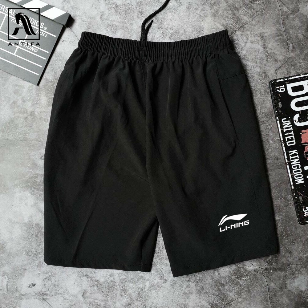 Quần đùi vải gió Li.ning - Quần short siêu nhẹ, thoải mái vận động, chơi thể thao - phom dáng rộng