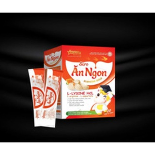 Siro ăn ngon rubystar gold - hộp 20 gói ×10ml