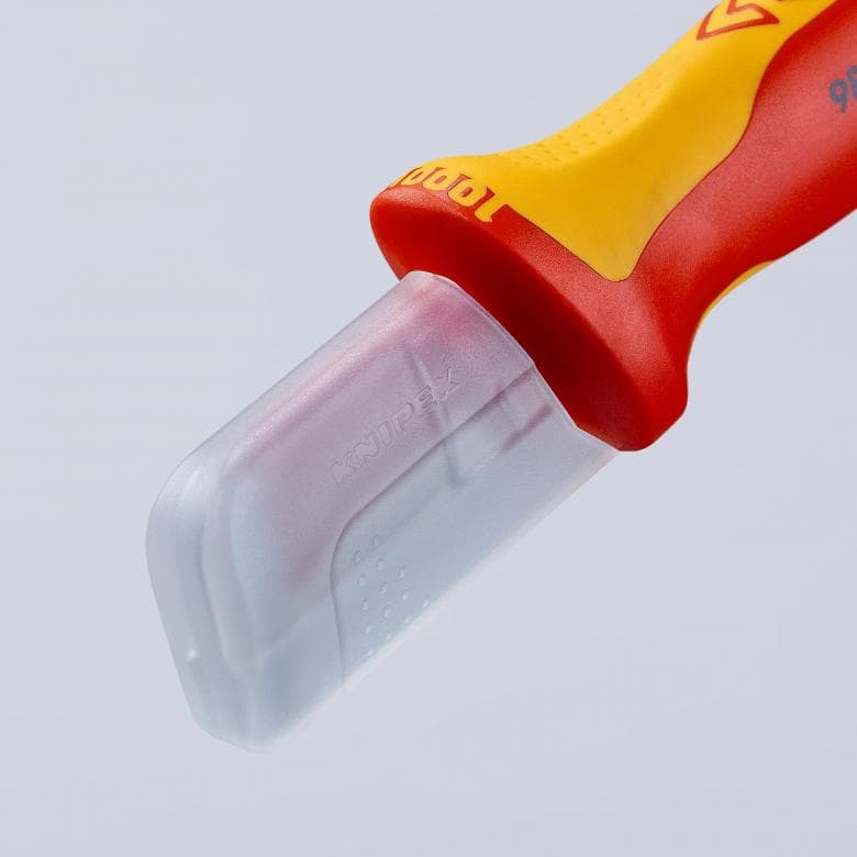 Dao Tách Cáp Điện Đầu Có Chấn Knipex 98 55 SB Và Knipex Dao Rọc Cáp Điện 98 54 SB - G7 Tools Hà Nội