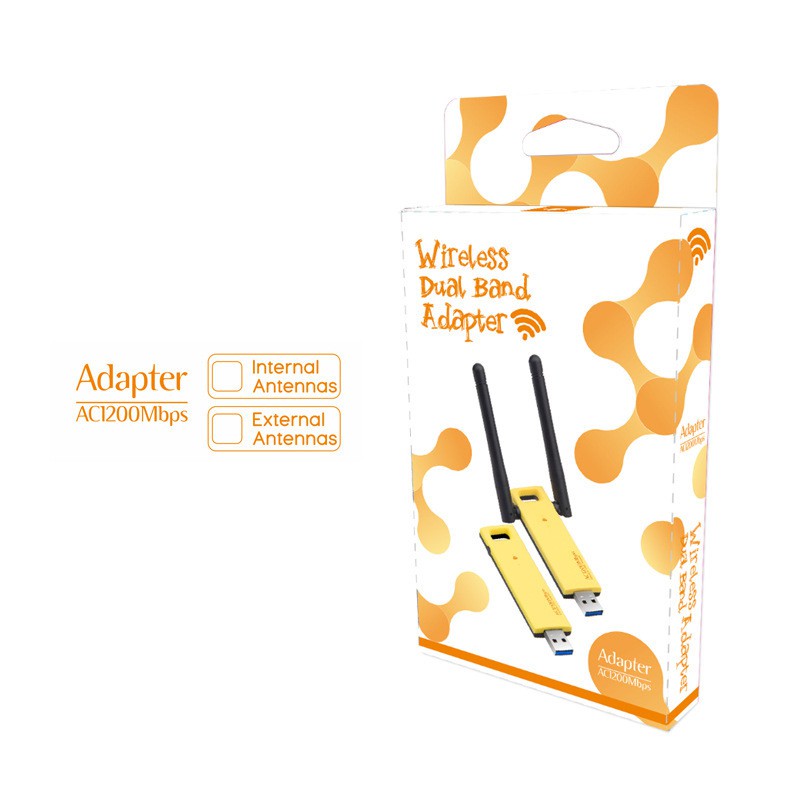 Usb 3.0 Gigabit 2.4g + 5g Băng Tần Kép 1200m Gigabit 802.11ac | BigBuy360 - bigbuy360.vn