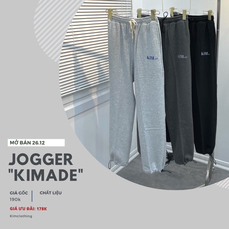 [JG] KIM - Quần Jogger Kimade