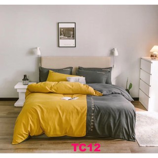 Bộ chăn ga gối cotton Tici TC12 hàng loại 1 nhập khẩu