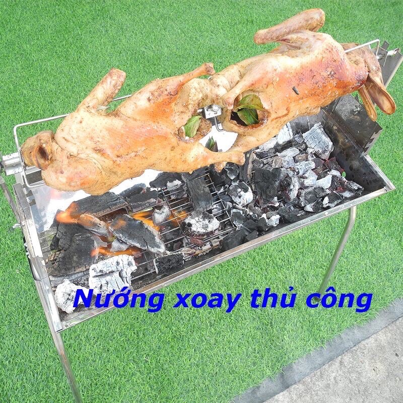 bếp nướng than hoa 2 chế độ