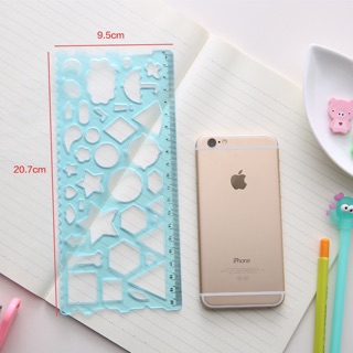 Thước kẻ nhiều hình dễ thương