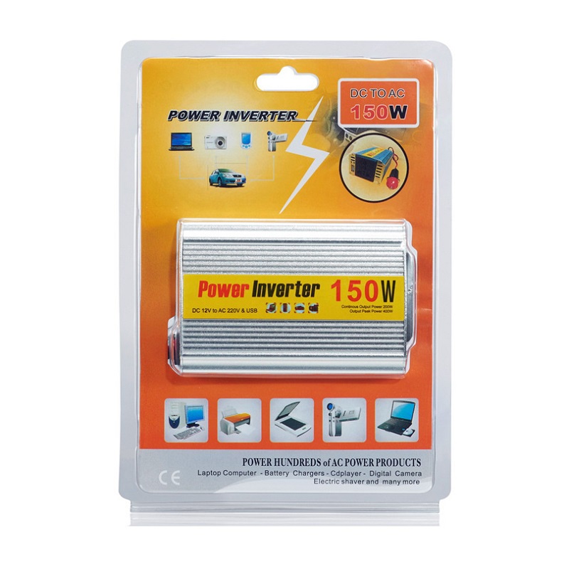 Biến tần ô tô chuyển đổi 12V sang 220V/150W - YOOBAO 150W