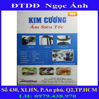 Ấm siêu tốc Kim Cương 2L