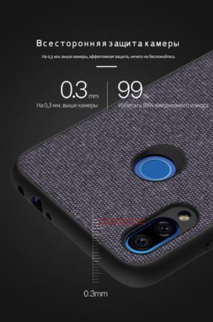 Ốp lưng Xiaomi Redmi 7 FREESHIP Từ 50k chống sốc vải da mềm thời trang cao cấp chất đẹp