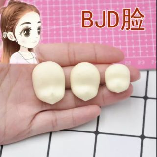 Khuôn silicone nặn đất sét mặt doll chibi bjd nendoroid