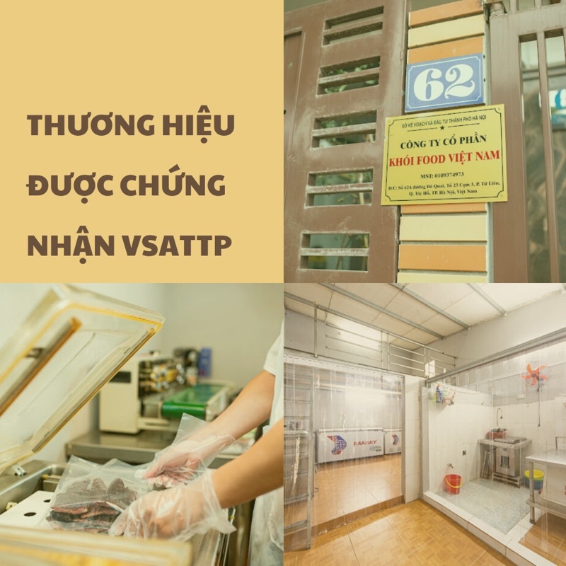 Lợn gác bếp Khói food ngon đặc biệt 100gram [Tặng kèm chẳm chéo] | BigBuy360 - bigbuy360.vn