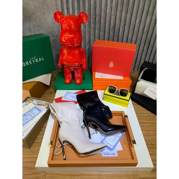 Bốt đùi da gót đá siêu hót suoer fullbox kèm ảnh thật