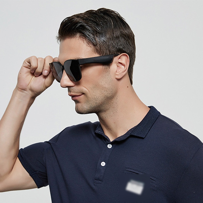 Kính Chống Nắng Phân Cực 5.0 Kết Nối Bluetooth Không Dây Kiểu Dáng Thể Thao Thời Trang