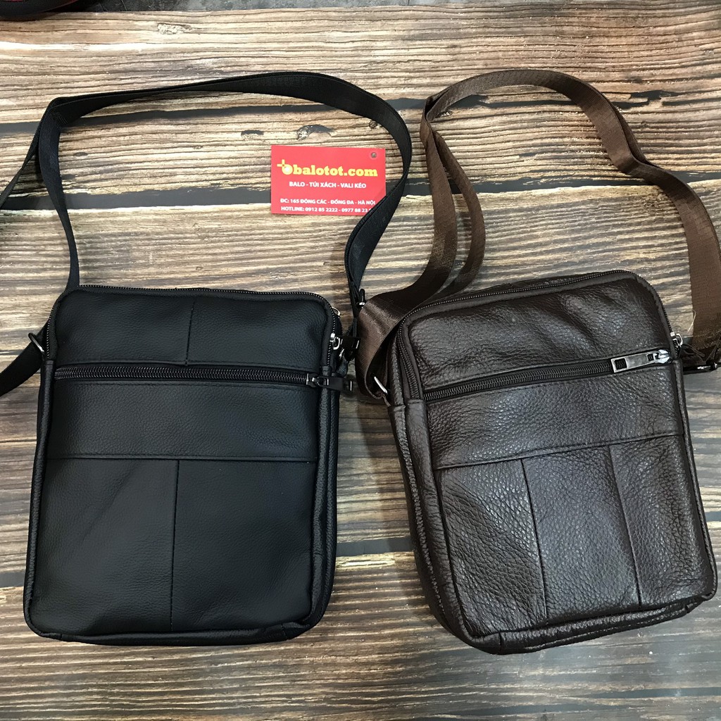 Túi Đeo Chéo Da Bò Nam Đựng Ipad Mini TD7604 ĐỀN GẤP 10 NẾU KHÔNG PHẢI DA THẬT