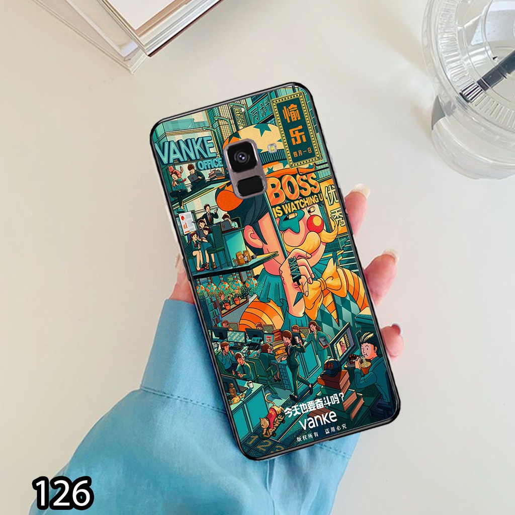 Ốp lưng Samsung A6-2018/A6 Plus/A8-2018/A8 Plus in hình Tranh hoạt hình siêu đẹp, lạ_KINGSTORE.HN_Ốp SS A6/A6P/A8/A8P