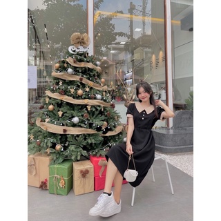 ĐẦM MIDI FORM A PHỐI CỔ BEGIE