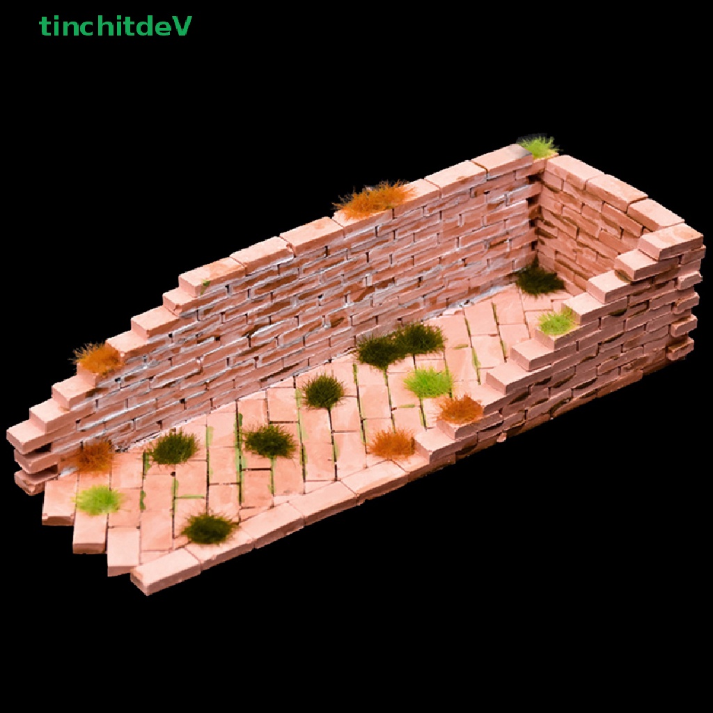 1 Khuôn Silicone Tạo Hình Viên Gạch Mini Trang Trí Nhà Cửa DIY