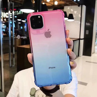 Ốp lưng iphone 11 11pro 11promax Gradient Soft Clear TPU
