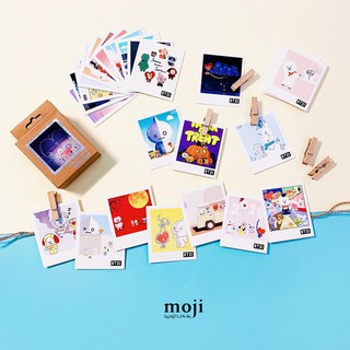 LOMO KÈM KẸP + DÂY BT21 - BTS