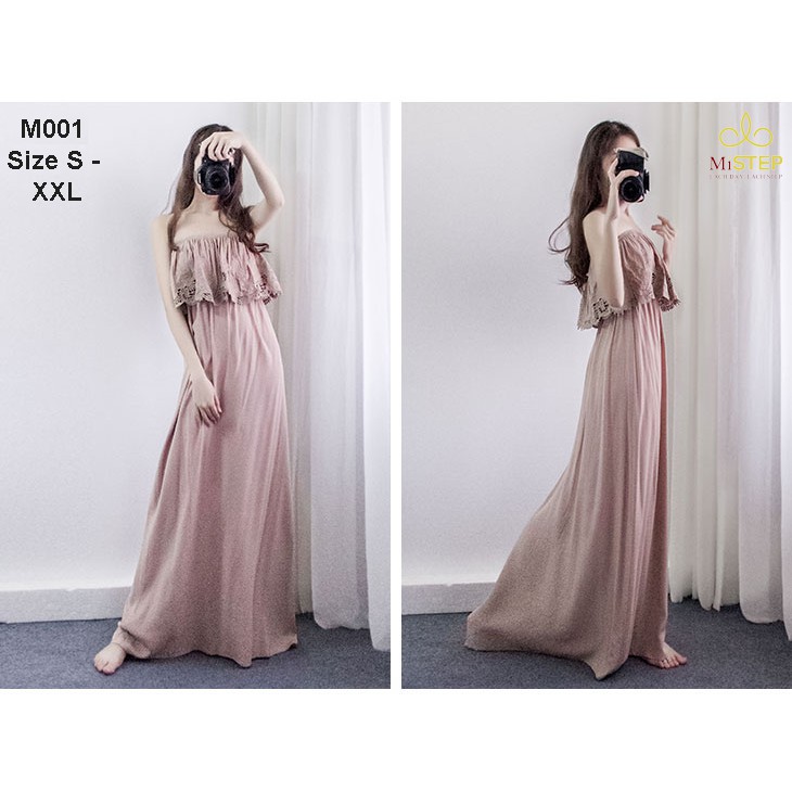 Váy Maxi Bà Bầu M001