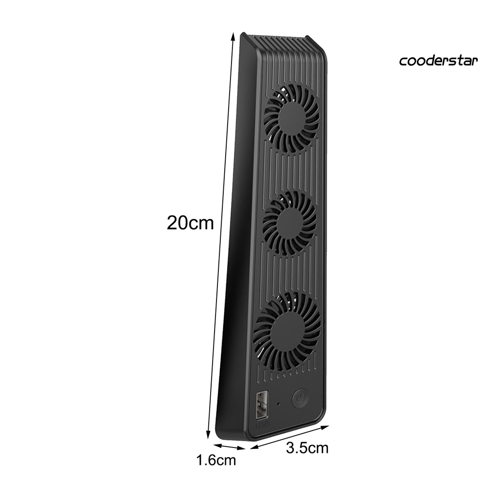 Quạt tản nhiệt YX-PJ 3 quạt nhỏ cổng kết nối USB tiện dụng cho máy chơi game PS5