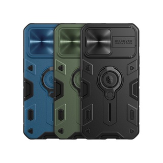 Ốp Lưng iPhone 13 Pro Hiệu Nillkin CamShield Armor Chống Sốc Chính Hãng