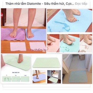 Thảm đá lau chân siêu thấm Hàn Quốc