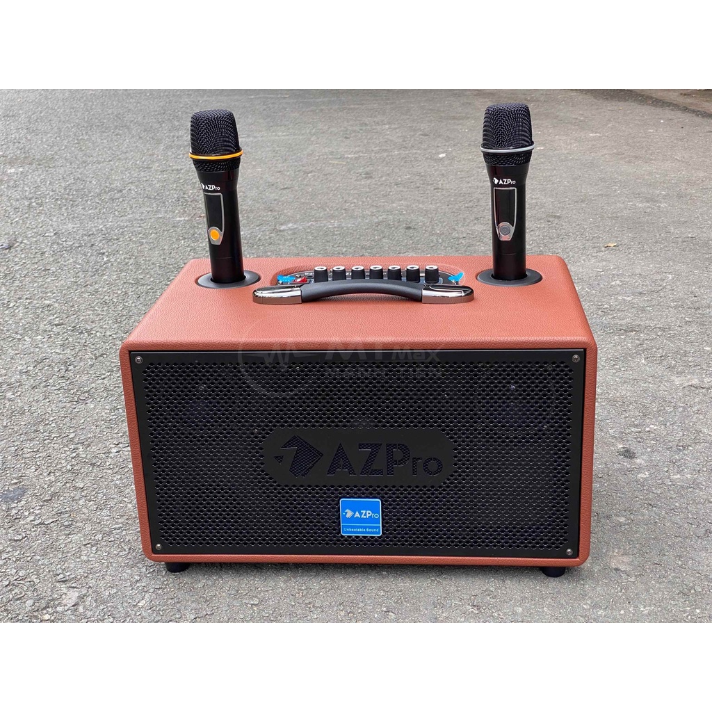 LOA KÉO karaoke AZPRO AZ- 338 thiết kế hiện đại, thời trang, cuốn hút tất cả các khách hàng yêu thích sử dụng
