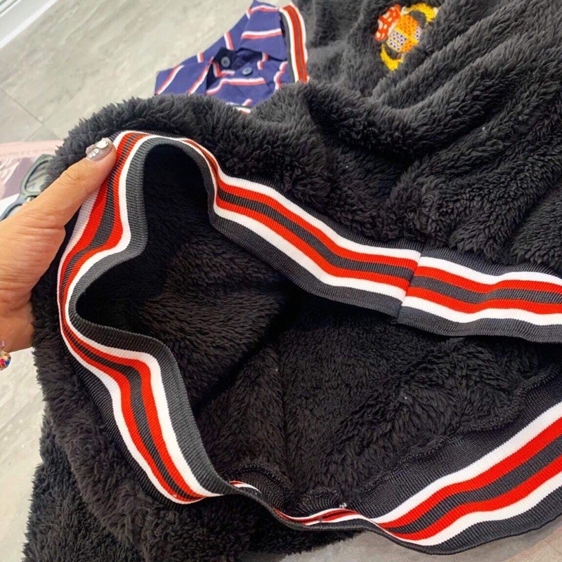 áo lông phối cổ sơ mi hotren⚡️FREESHIP EXTRA⚡️